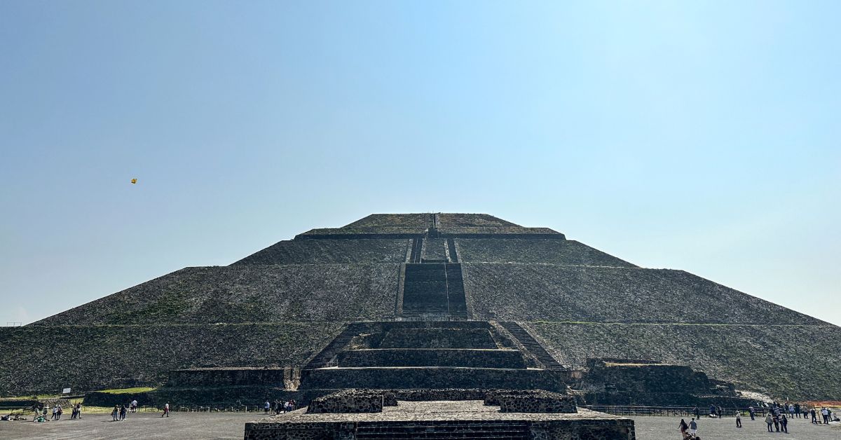 Pirámide en Teotihuacán